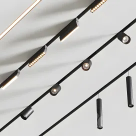 Built in magnetic lamps universe
